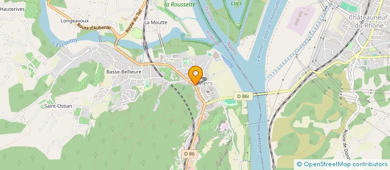 localisation de l'entreprise MONSIEUR PATRICE RIGAUD  VIVIERS