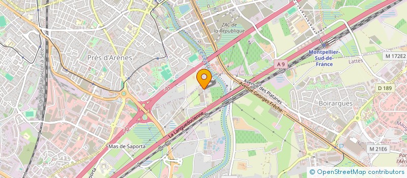 localisation de l'entreprise MONSIEUR PATRICE RIGAULT à LATTES