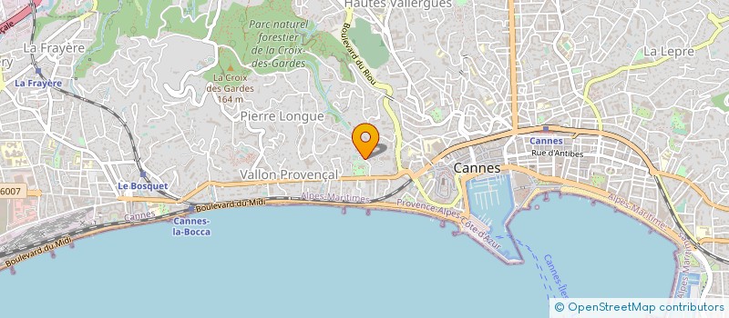 localisation de l'entreprise MONSIEUR PATRICE RINGRAVE à CANNES