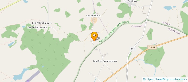 localisation de l'entreprise MONSIEUR PATRICE RIOTE à LA PEROUILLE