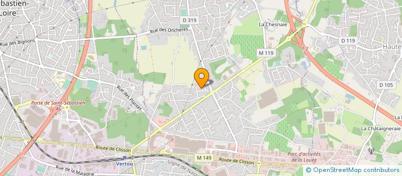 localisation de l'entreprise MONSIEUR PATRICE RIPOCHE à BASSE-GOULAINE