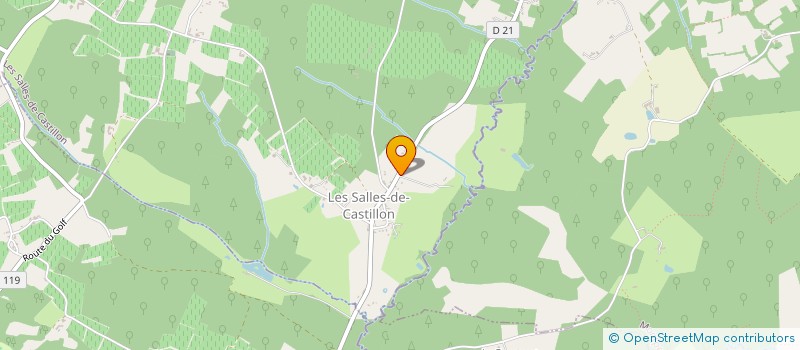 localisation de l'entreprise MONSIEUR PATRICE RODIGUEZ  LES SALLES