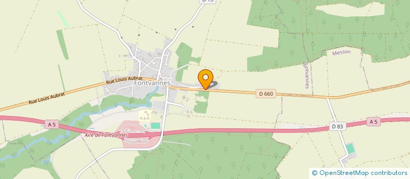 localisation de l'entreprise MONSIEUR PATRICE ROHAUT  FONTVANNES