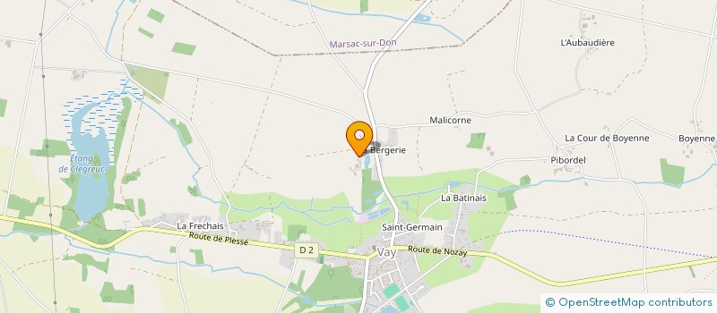 localisation de l'entreprise MONSIEUR PATRICE ROUE  VAY