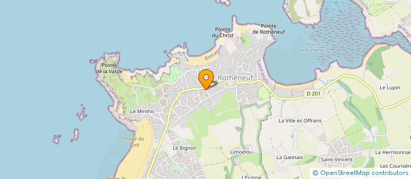 localisation de l'entreprise MONSIEUR PATRICE ROUGE  SAINT-MALO