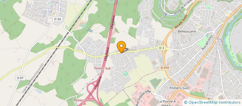 localisation de l'entreprise MONSIEUR PATRICE ROUSSEAU  VOUNEUIL-SOUS-BIARD