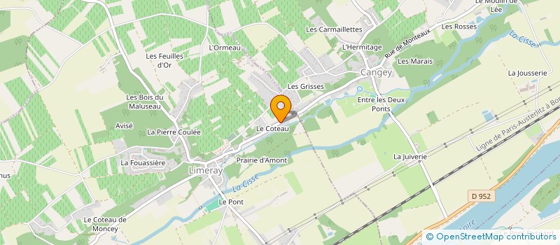 localisation de l'entreprise MONSIEUR PATRICE ROUSSEAU  LIMERAY