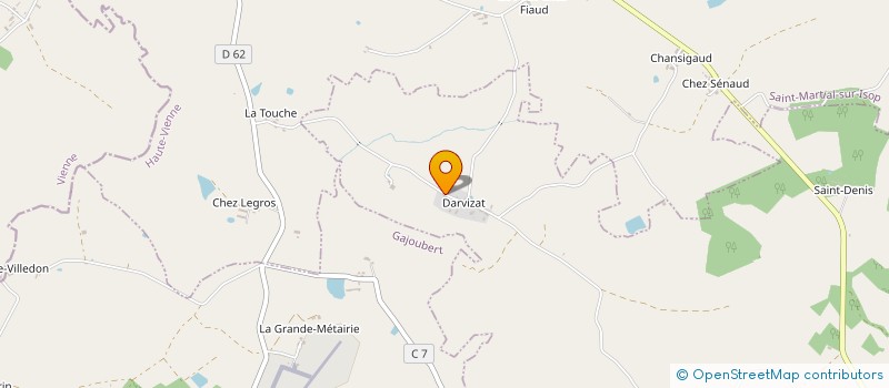 localisation de l'entreprise MONSIEUR PATRICE ROUSSEAU  VAL D'ISSOIRE