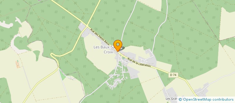 localisation de l'entreprise MONSIEUR PATRICE ROUSSEL à LES BAUX-SAINTE-CROIX