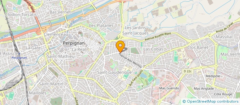 localisation de l'entreprise MONSIEUR PATRICE ROVIRA  PERPIGNAN