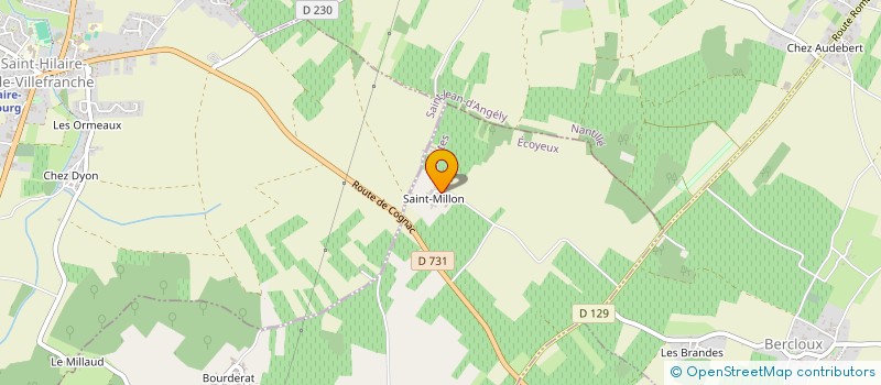 localisation de l'entreprise MONSIEUR PATRICE ROY  ECOYEUX