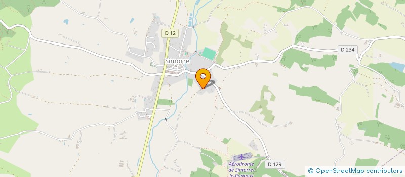 localisation de l'entreprise MONSIEUR PATRICE RUBIO  SIMORRE