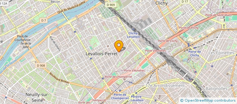 localisation de l'entreprise MONSIEUR PATRICE SABATER à LEVALLOIS-PERRET