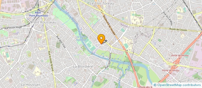 localisation de l'entreprise MONSIEUR PATRICE SABOT à NANTES