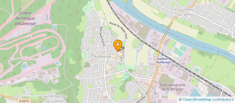 localisation de l'entreprise MONSIEUR PATRICE SAINTIER  LE VAL D'HAZEY