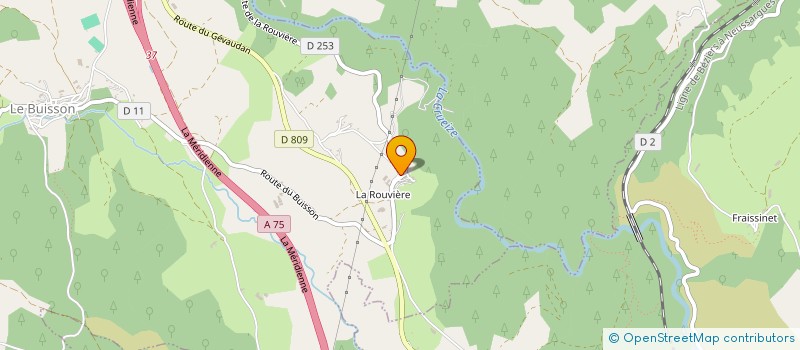 localisation de l'entreprise MONSIEUR PATRICE SALAVILLE  GABRIAS