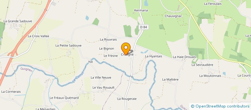 localisation de l'entreprise MONSIEUR PATRICE SALIOT  GUICHEN