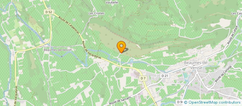 localisation de l'entreprise MONSIEUR PATRICE SANCHEZ  BEAUMES-DE-VENISE