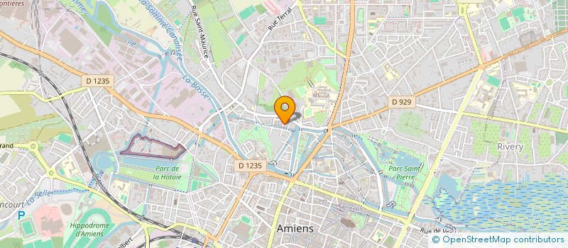 localisation de l'entreprise MONSIEUR PATRICE SANTI  AMIENS