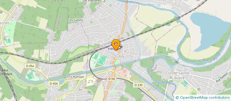 localisation de l'entreprise MONSIEUR PATRICE SAUMUREAU à ESBLY