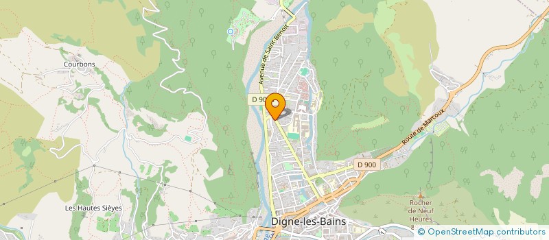 localisation de l'entreprise MONSIEUR PATRICE SAUNIER à DIGNE-LES-BAINS