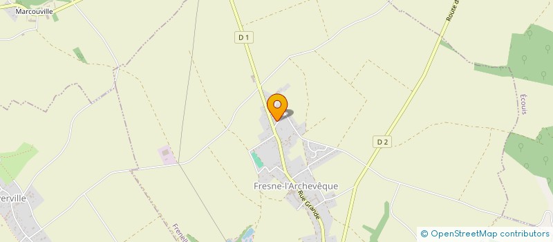 localisation de l'entreprise MONSIEUR PATRICE SAUVALLE  FRENELLES-EN-VEXIN