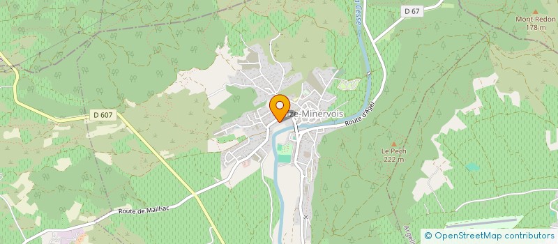 localisation de l'entreprise MONSIEUR PATRICE SCHIVARDI  MAILHAC