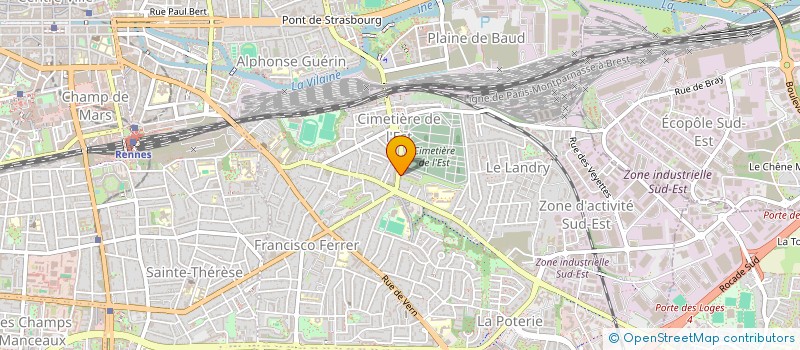 localisation de l'entreprise MONSIEUR PATRICE SCHOCH  RENNES