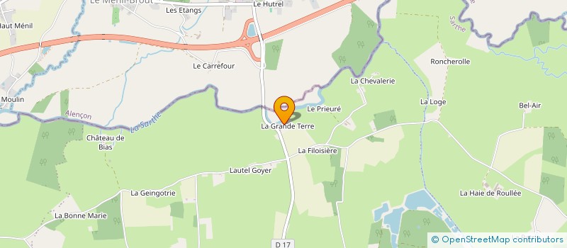 localisation de l'entreprise MONSIEUR PATRICE SCHOONE  VILLENEUVE-EN-PERSEIGNE