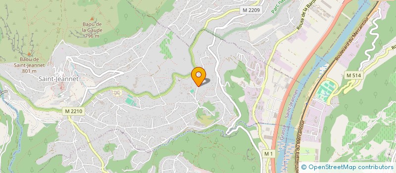 localisation de l'entreprise MONSIEUR PATRICE SCOTTI  SAINT-JEANNET