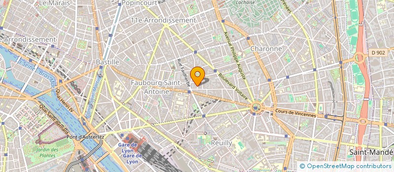 localisation de l'entreprise MONSIEUR PATRICE SEBILLE à PARIS