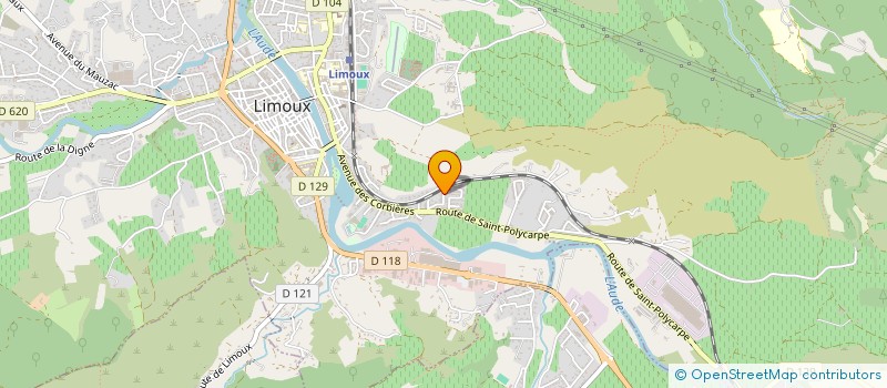localisation de l'entreprise MONSIEUR PATRICE SEGURA à LIMOUX