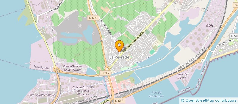 localisation de l'entreprise MONSIEUR PATRICE SEIGNEURIOUX à FRONTIGNAN