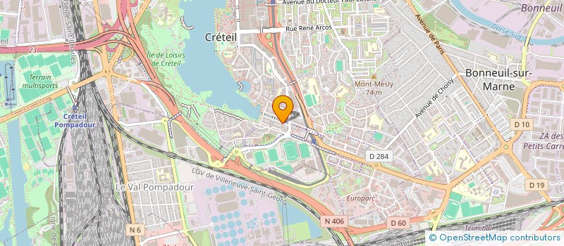 localisation de l'entreprise MONSIEUR PATRICE SIMAH  CRETEIL