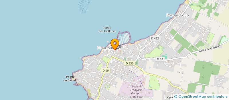 localisation de l'entreprise MONSIEUR PATRICE SIMON à PIRIAC-SUR-MER