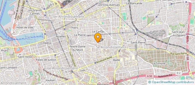 localisation de l'entreprise MONSIEUR PATRICE SINNAEVE à MARSEILLE