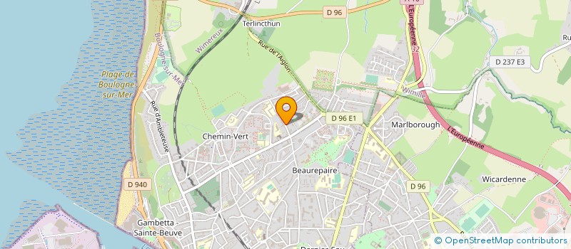 localisation de l'entreprise MONSIEUR PATRICE SMITH à BOULOGNE-SUR-MER