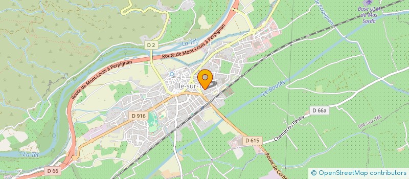 localisation de l'entreprise MONSIEUR PATRICE SOLE  ILLE-SUR-TET