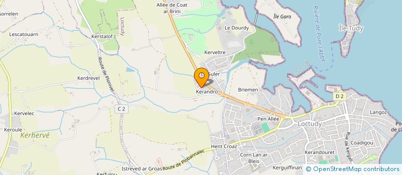 localisation de l'entreprise MONSIEUR PATRICE SOREDION à PONT-L'ABBE