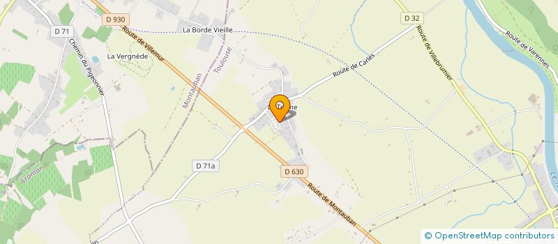 localisation de l'entreprise MONSIEUR PATRICE SOULET  VILLEMUR-SUR-TARN