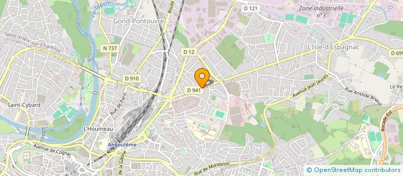 localisation de l'entreprise MONSIEUR PATRICE SQUARCIONI à ANGOULEME