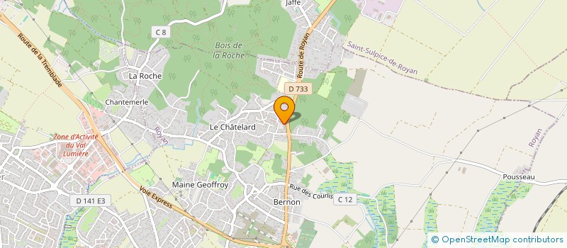 localisation de l'entreprise MONSIEUR PATRICE STEIMBACH  ROYAN