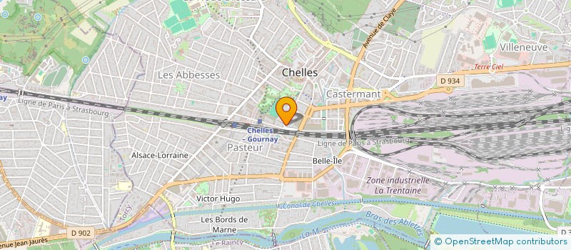 localisation de l'entreprise MONSIEUR PATRICE STOIAN  CHELLES