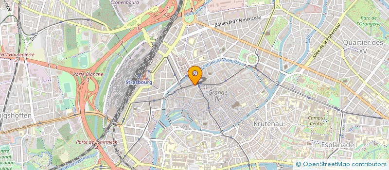localisation de l'entreprise MONSIEUR PATRICE STRUB à STRASBOURG