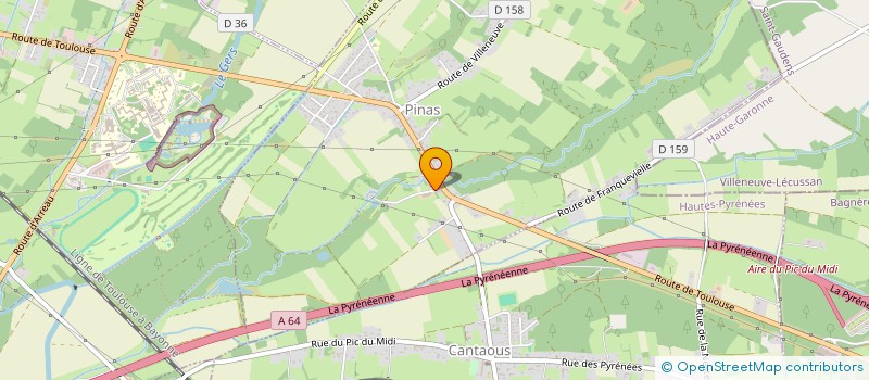 localisation de l'entreprise MONSIEUR PATRICE SUBRA  PINAS