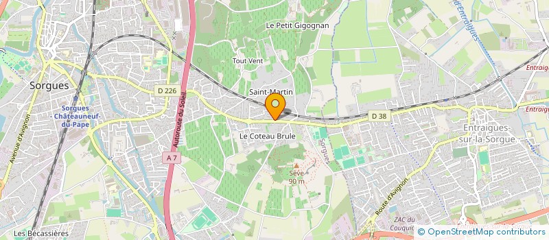 localisation de l'entreprise MONSIEUR PATRICE SUIGI  SORGUES