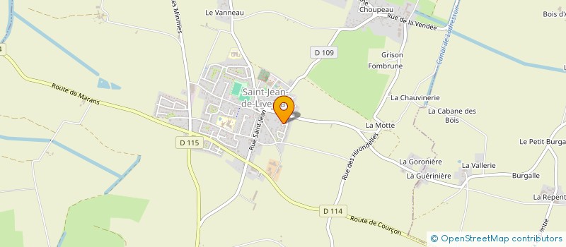 localisation de l'entreprise MONSIEUR PATRICE SUIRE  SAINT-JEAN-DE-LIVERSAY