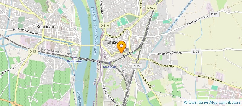 localisation de l'entreprise MONSIEUR PATRICE SZWECHOWIEZ  TARASCON