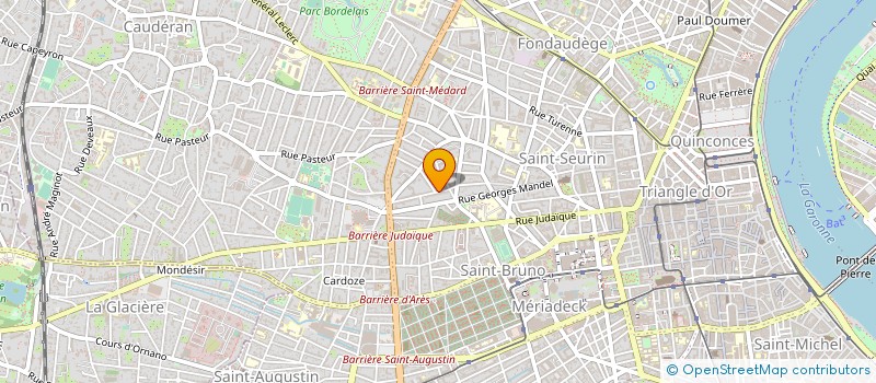 localisation de l'entreprise MONSIEUR PATRICE TACONNE à BORDEAUX