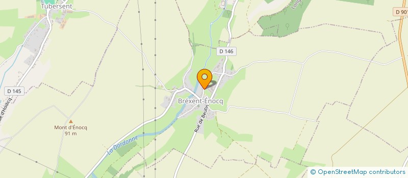 localisation de l'entreprise MONSIEUR PATRICE TANFIN  BREXENT-ENOCQ